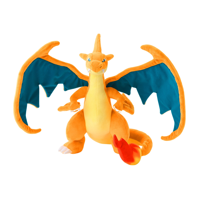 Officiële Pokemon center knuffel mega Charizard Y +/- 60cm breedt 2025